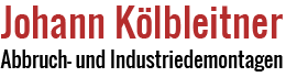 Johann Kölbleitner Abbruch- und Industriedemontagen e.U. Logo